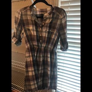 Madewell plaid dress